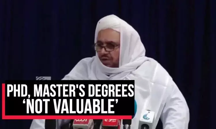 No PhD, Masters Degree Valuable, Says Talibans New Education Minister