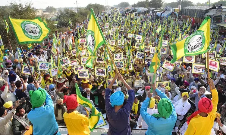 Talks fail, farmers begin sit-in at Karnal mini secretariat